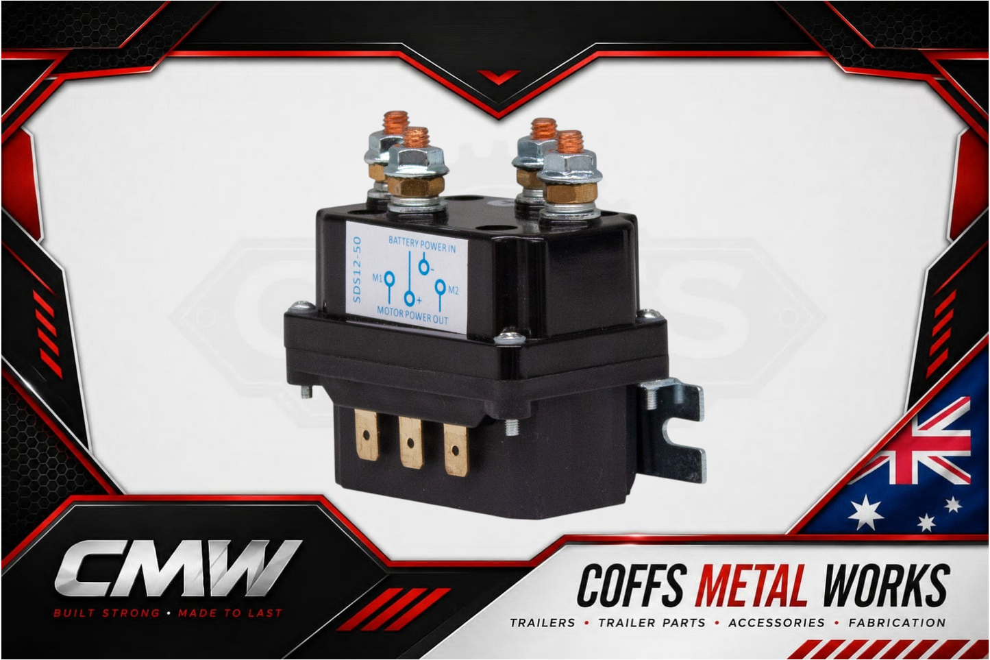 500 Amp Solenoid Block 12V