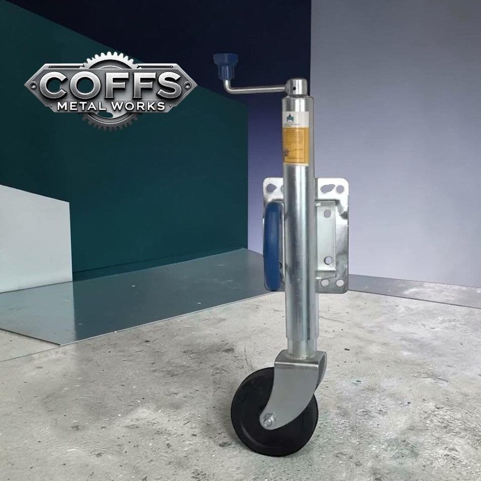 Jockey wheel 6" Swing Up 750lbs (Budget Range)