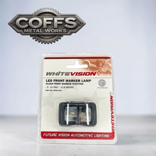SM62 Series Clear Lens Front Clearance LED Marker Blister