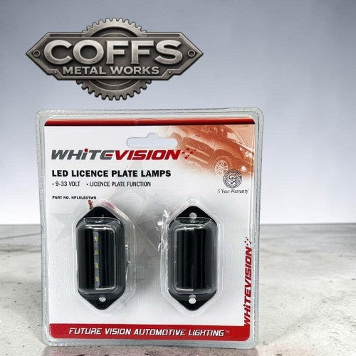 NPL5 Series LED Licence Plate Lamp Twin Blister Pack