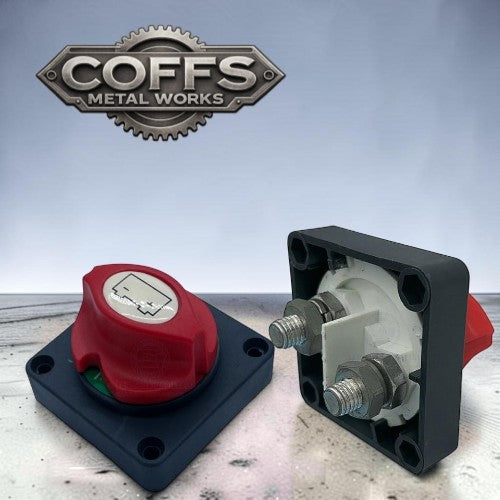RELAXN BATTERY SWITCH - 2 POSITION - PANEL MOUNT