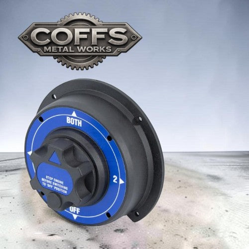 BATTERY SWITCH - 4 POSITION - HD - SEMI RECESSED