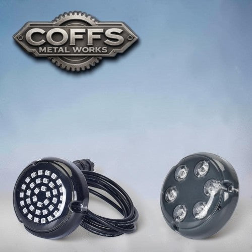 AQUAIDEA LED - UNDERWATER TRANSOM LIGHT - SURFACE MOUNT - ROUND