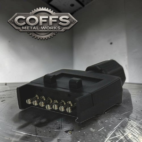 Trailer Plug - Flat 7 Pin image showcasing a durable connector for towing needs.