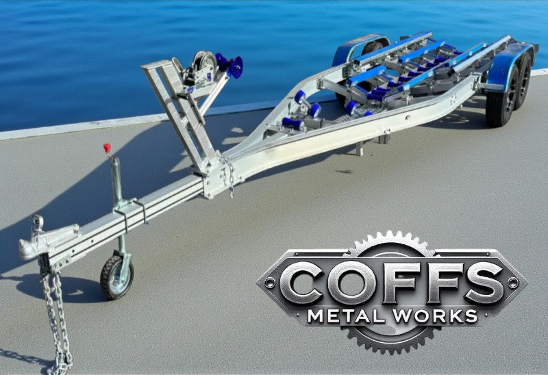 8m Aluminium Genuine CMW Trailer Aluminum Boat Trailer