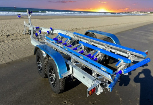 8m Aluminium Genuine CMW Trailer Aluminum Boat Trailer