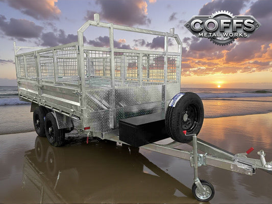 10x6 flatbed tipper 2000kg