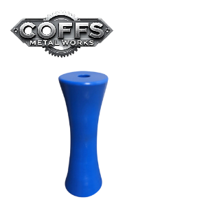 12″ Concave Roller BLUE – 26mm Bore boat trailer roller