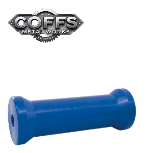 8″ Roller BLUE – 21mm ID boat trailer roller