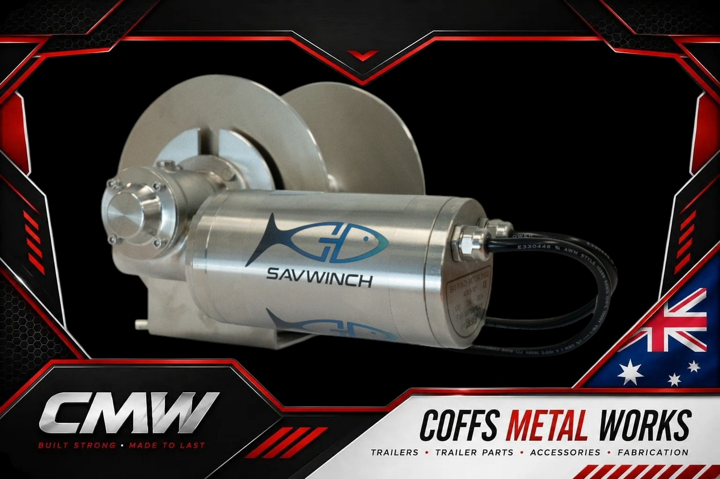 880 SSS Drum Anchor Winch