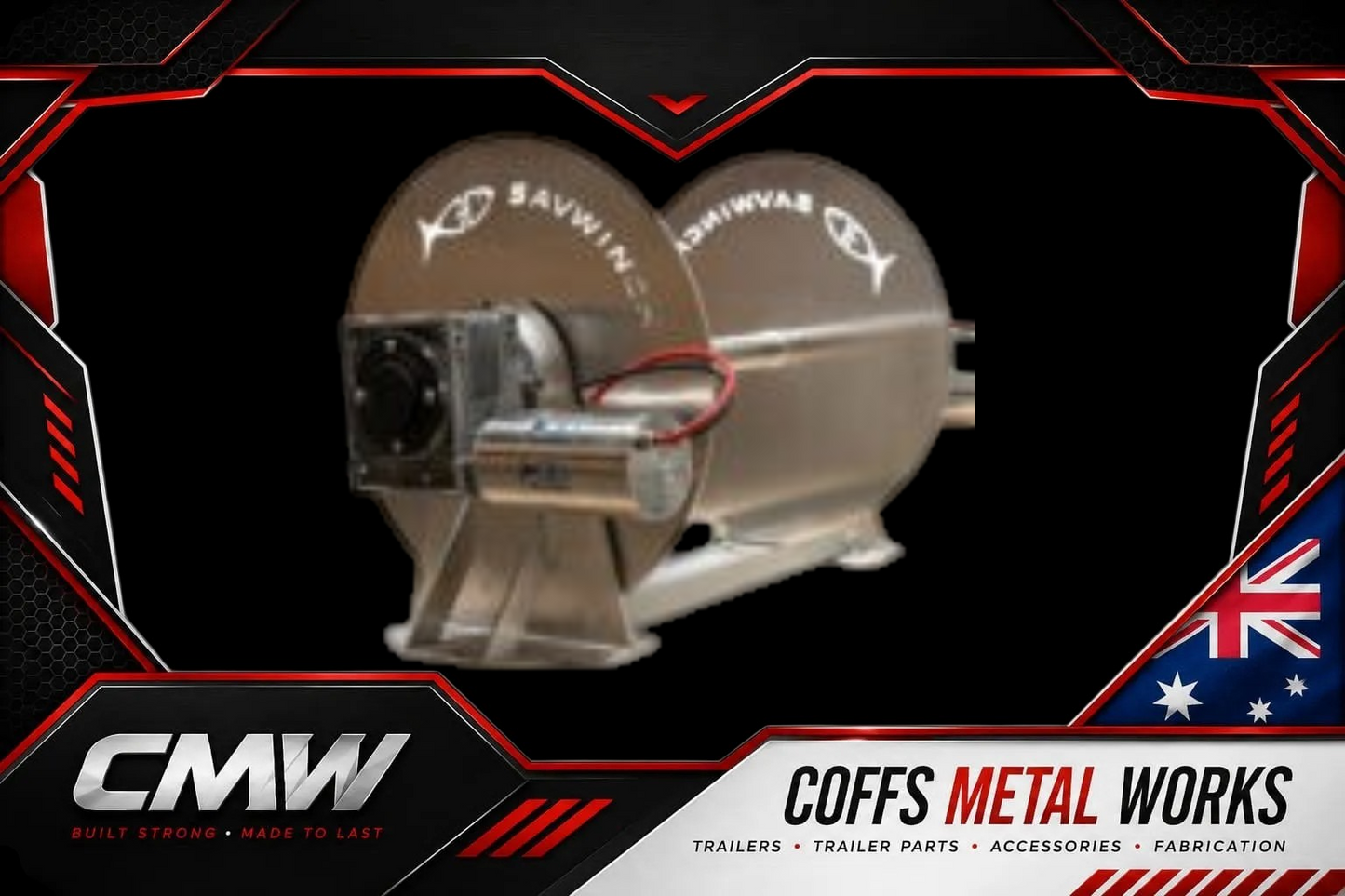 7000 SSS Stainless Steel Drum Anchor Winch