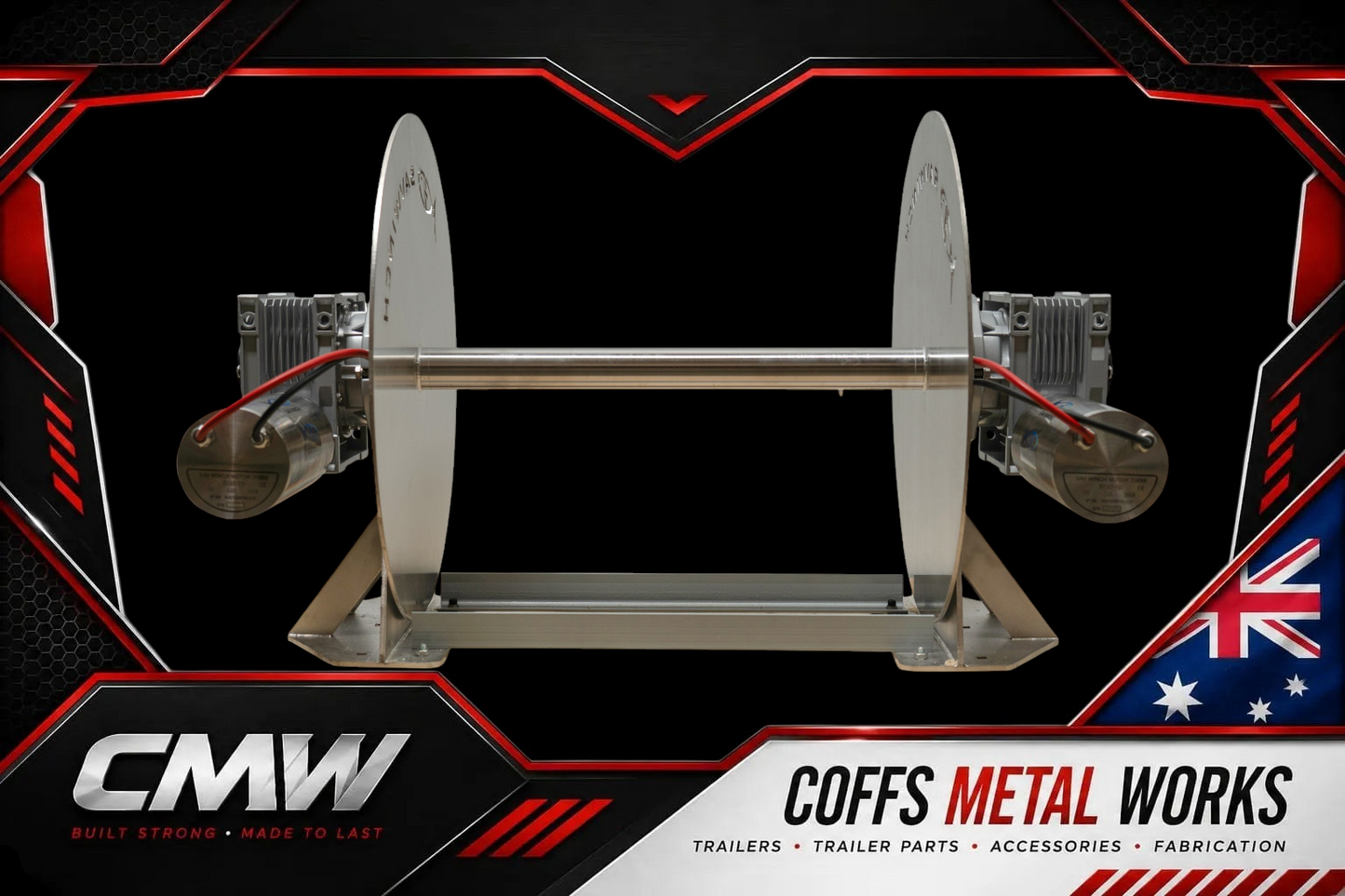 7000 SSS Stainless Steel Drum Anchor Winch