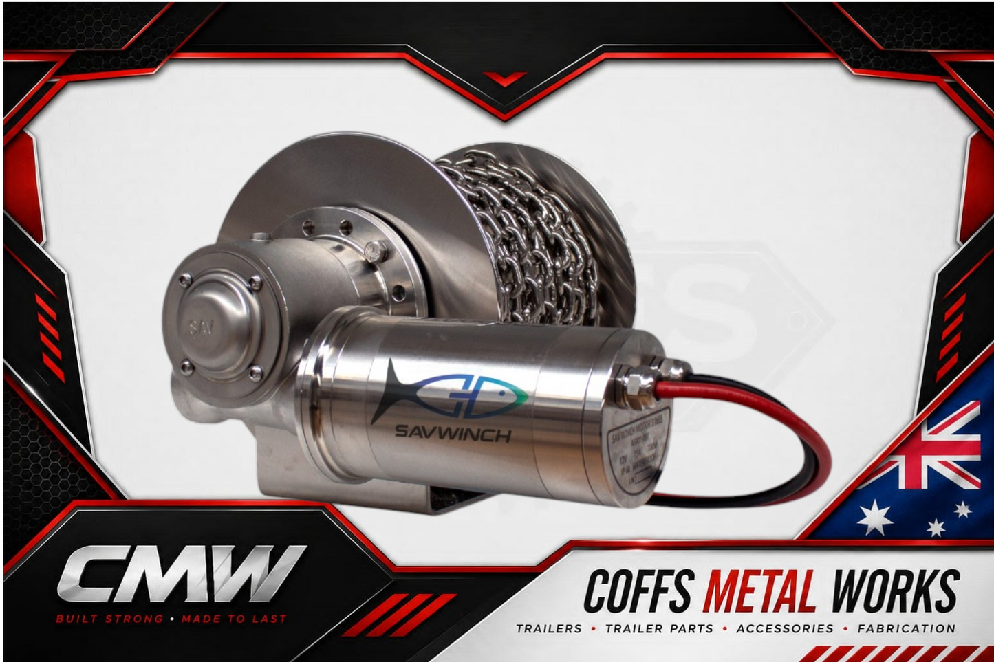 450 SSS Drum Anchor Winch