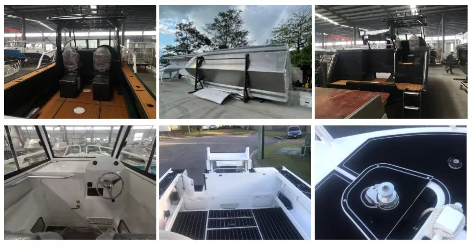 7.5m 25FT Cuddy Cabin Aluminum Fishing Boat for Sale Australia