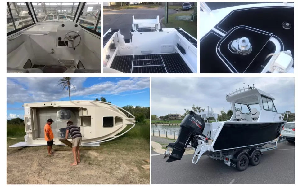 wolf Pack 6.25m Cuddy Cabin Aluminium High Speed