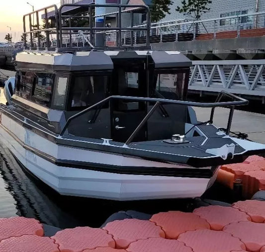 Wolf Pack  25ft 7.5m Luxury Yacht High Speed Cabin Cruisers Aluminum Fishing Boat