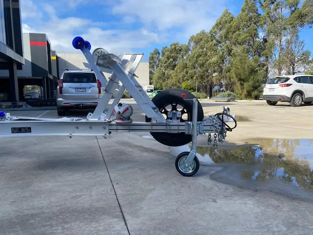 WP2527 Alloy dual axle trailer suits boats 6m to 6.5m 3500kg
