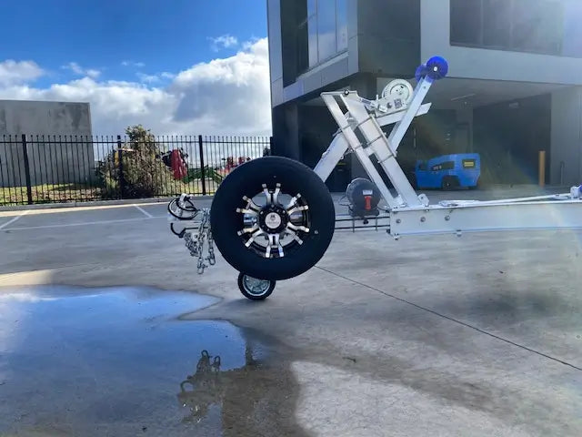 WP2527 Alloy dual axle trailer suits boats 6m to 6.5m 3500kg