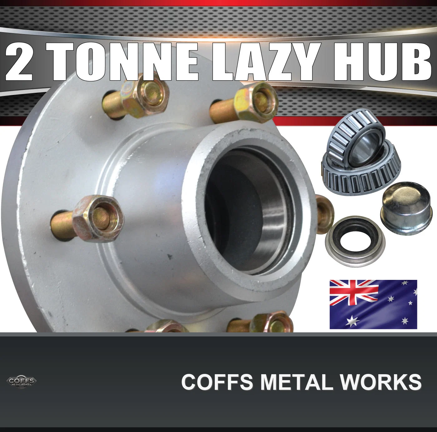 x1-galvanised-dacromet-2000kg-2-tonne-6-stud-trailer-lazy-hub-suit-huntsman-alko-coffs-01