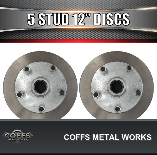 x2-12-galvanised-5-stud-trailer-discs-5-150-pcd-s-l-bearings-marine-seals-coffs-metal-w-02