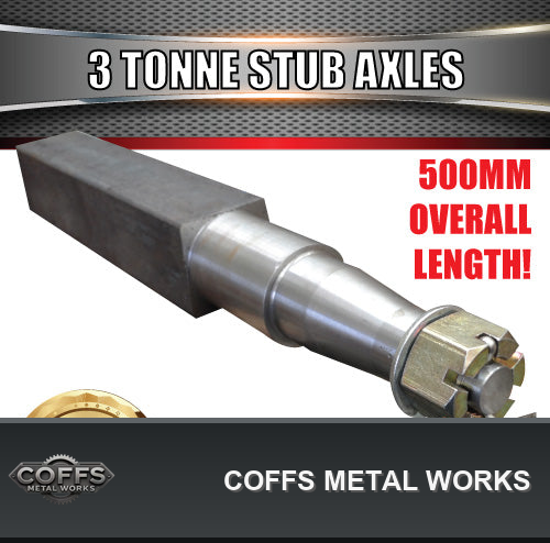 x2-3000kg-trailer-caravan-stub-axle-63mm-square-x-500mm-suit-30210-29749-bearings-coffs-02