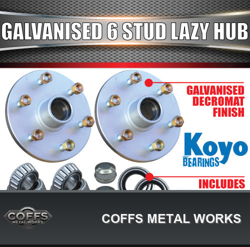 x2-galvanised-6-stud-lazy-x2-galvanised-6-stud-6-139-7-pcd-trailer-caravan-hubs-lm-koyo-01