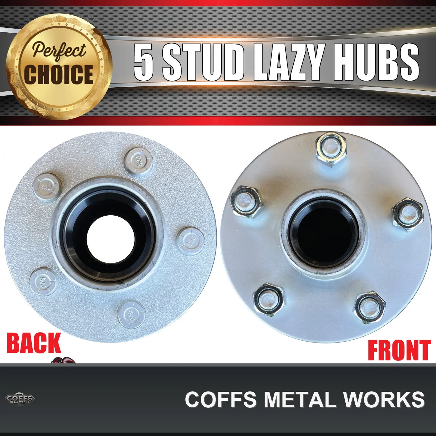 x2-galvanised-boat-trailer-caravan-lazy-hubs-commodore-5-120-pcd-s-l-slimline-bearing-k-07