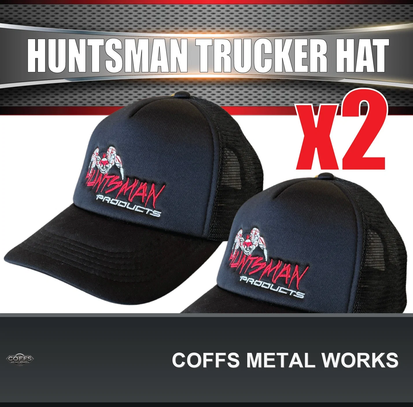 x2-huntsman-products-adjustable-snapback-mesh-trucker-hat-1-size-fits-most-coffs-metal-01