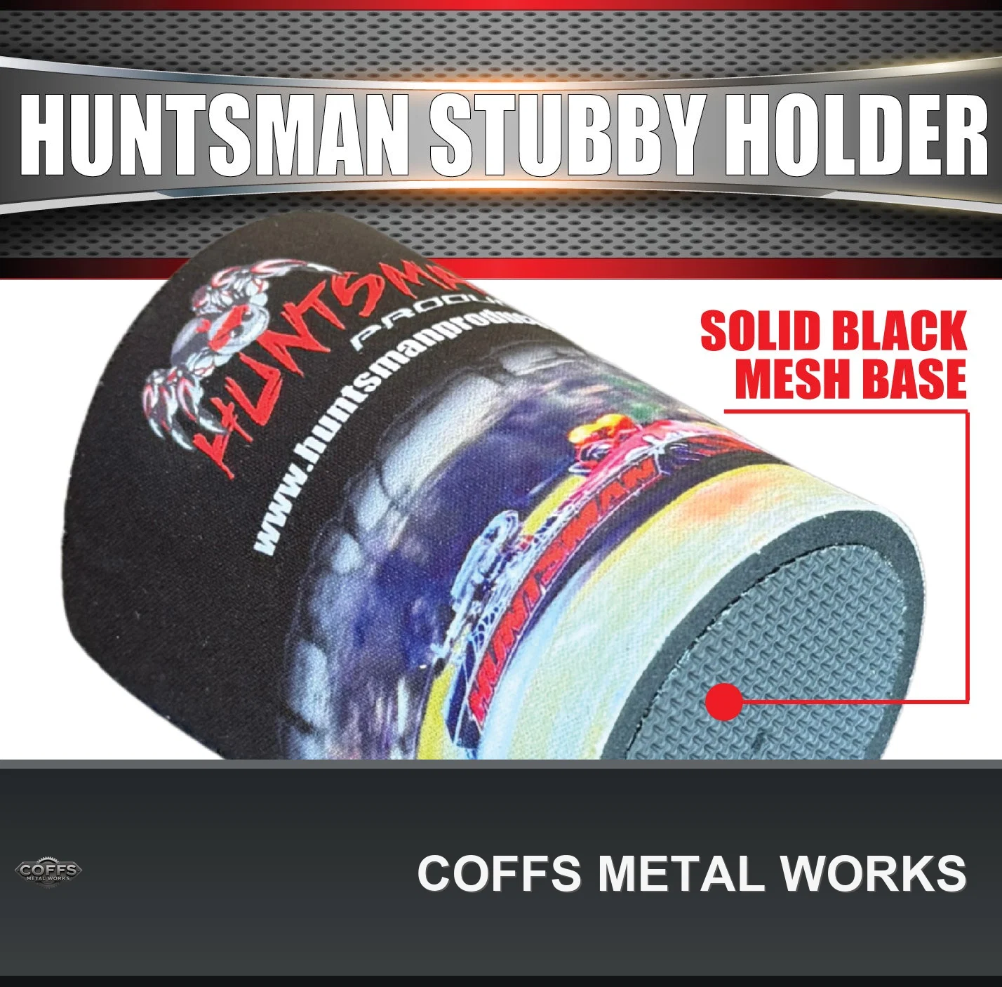 x2-huntsman-products-stubby-holder-can-cooler-5mm-neoprene-solid-base-coffs-metal-works-03