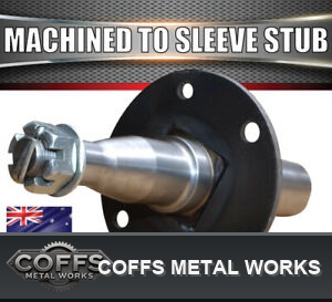 x2-trailer-stub-axles-45x250mm-with-hydraulic-drum-brake-mounts-suits-50x50x5-rhs-coffs-02