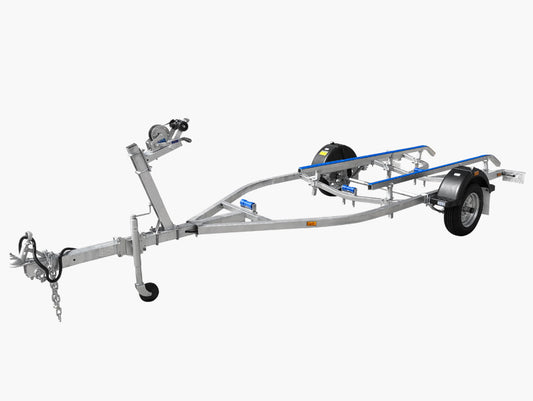 4900 SERIES BOAT TRAILER WITH DISC BRAKES (WOBBLE ROLLERS OR SKID TYPE)