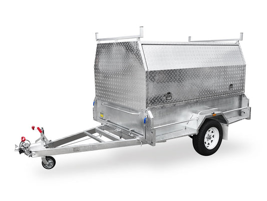 8×5 HEAVY DUTY 1400KG ATM TRADESMAN / BUILDERS TRAILER