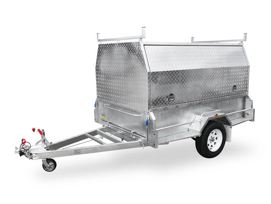 8×6 HEAVY DUTY 1400KG ATM TRADESMAN / BUILDERS TRAILER