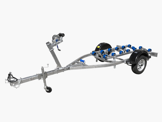 JETSKI & TINNY BOAT TRAILER (WOBBLE ROLLERS)